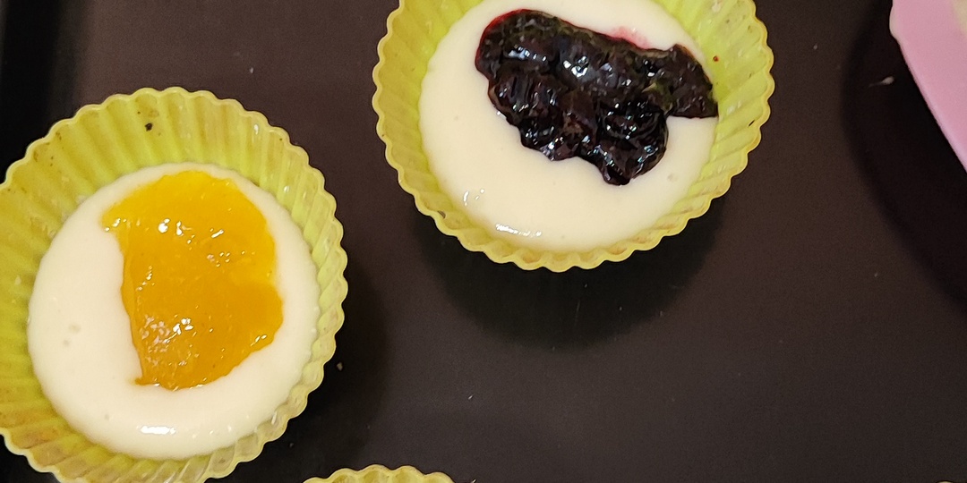 Рецепт кексов с начинкой