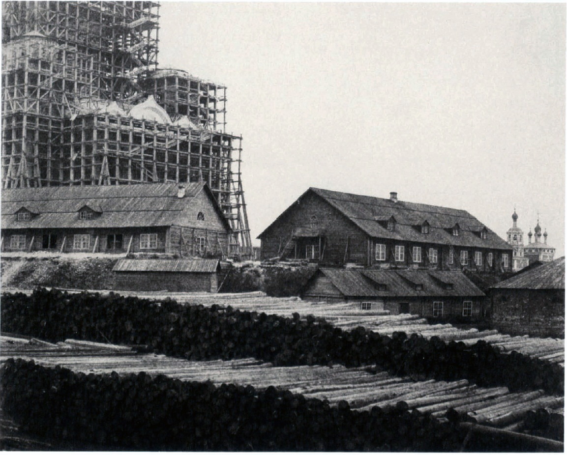 Строительство храма Христа Спасителя. 1852 год.