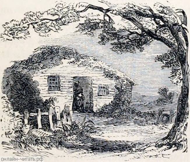 "Хижина дяди Тома". Иллюстрация Хамматт Биллингс, 1853. источник: https://xn----7sbb5adknde1cb0dyd.xn--p1ai/img/show/9287.htm#h1