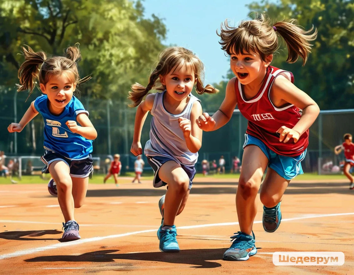 Спортивные детишки, фото из интернета