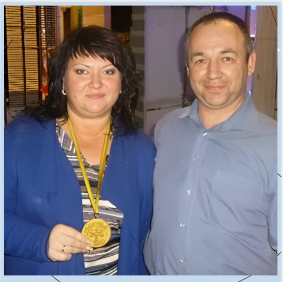 Ольга с супругом Виталием Картунковым/ фото https://muzhyazheny.ru