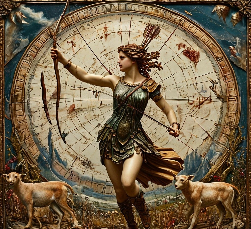 Артемида изготовлено ИИ 