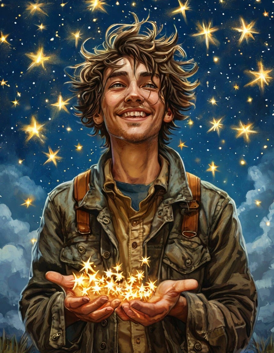 Чудак и есть... Изображение сгенерировано ИИ