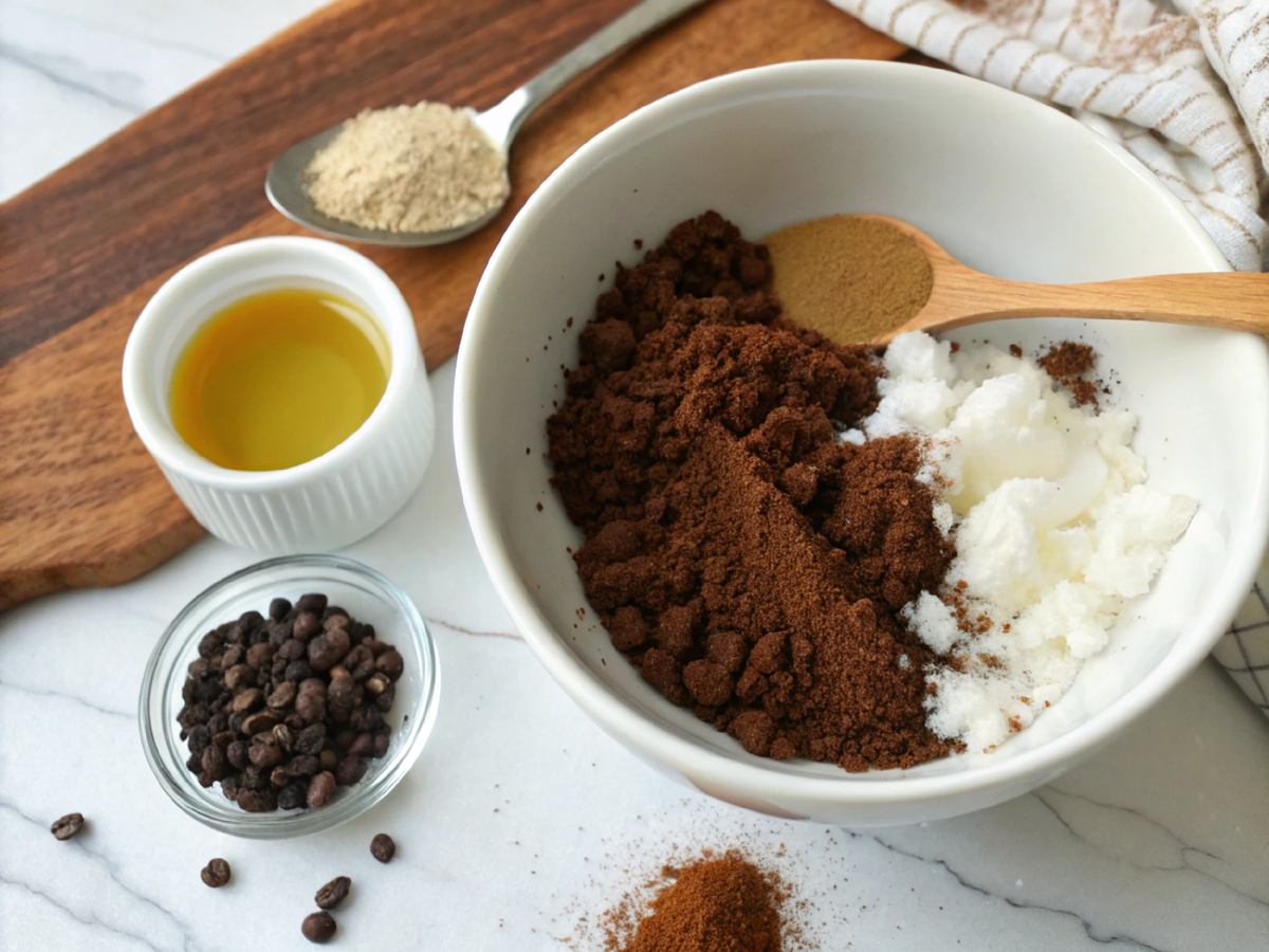 кофейный скраб для тела