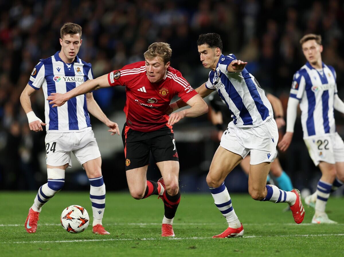    Матч Лиги Европы УЕФА "Реал Сосьедад" - "МЮ"© Getty Images / Ion Alcoba Beitia