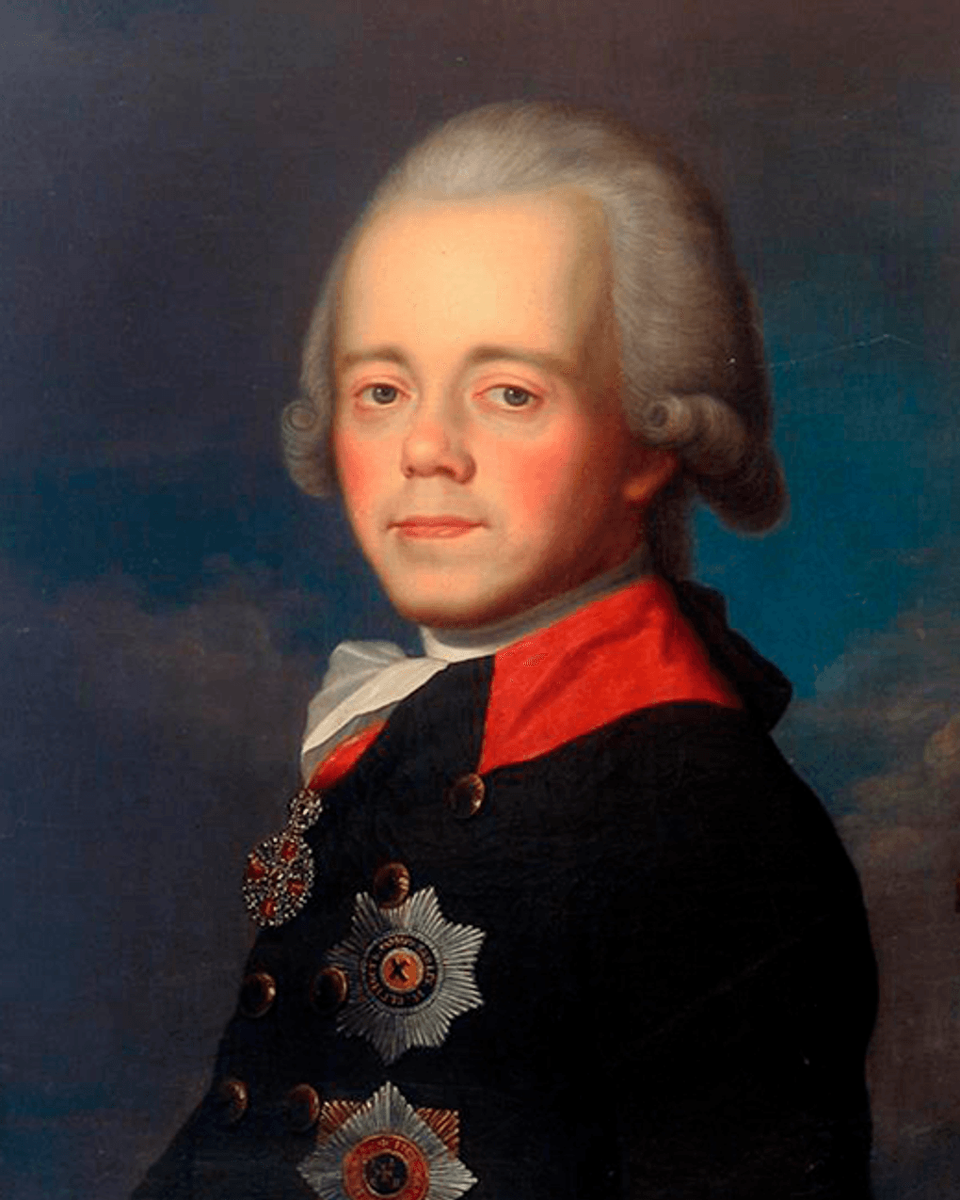 Павел I в молодости