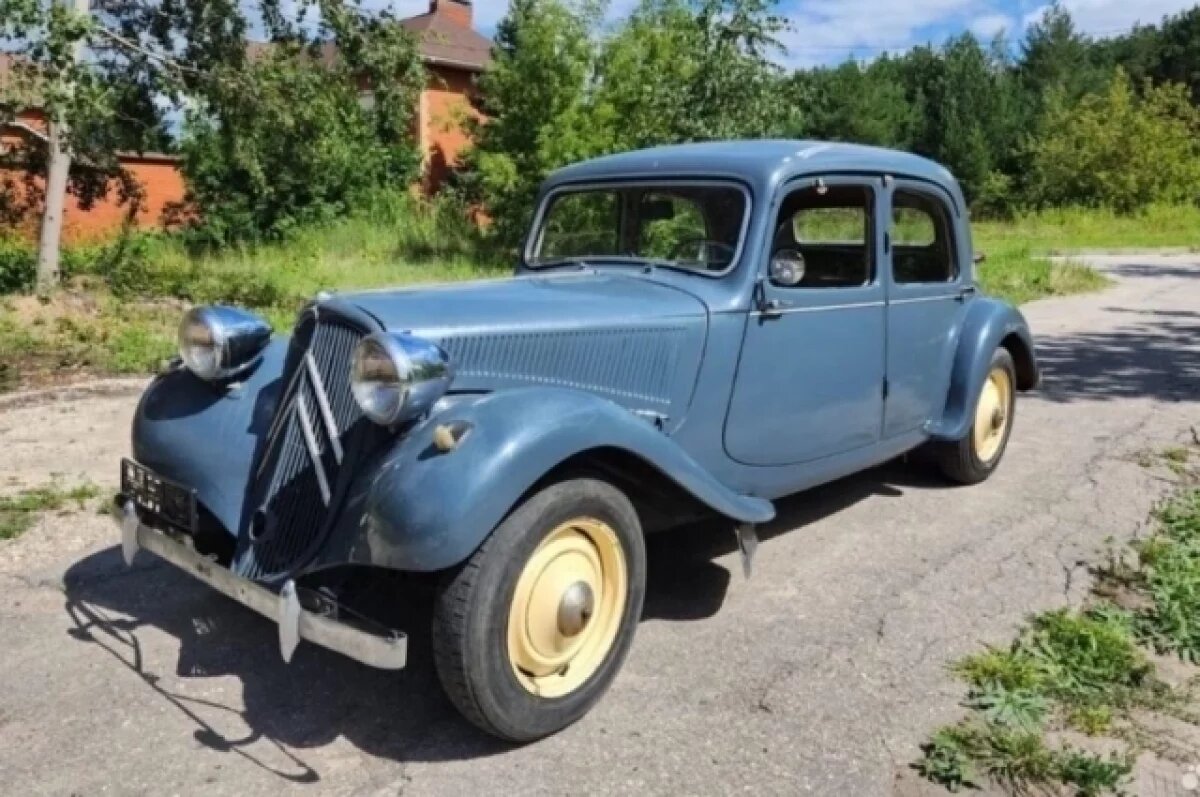    На Avito в Рязани выставлен на продажу редчайший Citroën Traction Avant