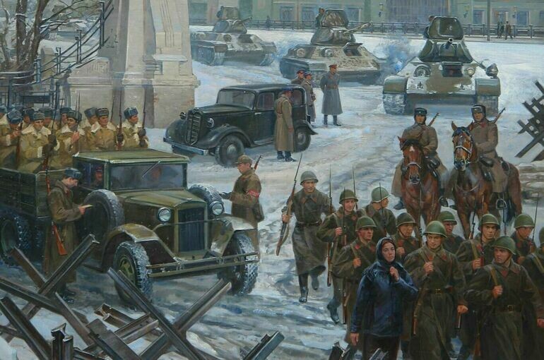   Ананьев Д.А. «Белорусский вокзал. На защиту Москвы». 2009г.