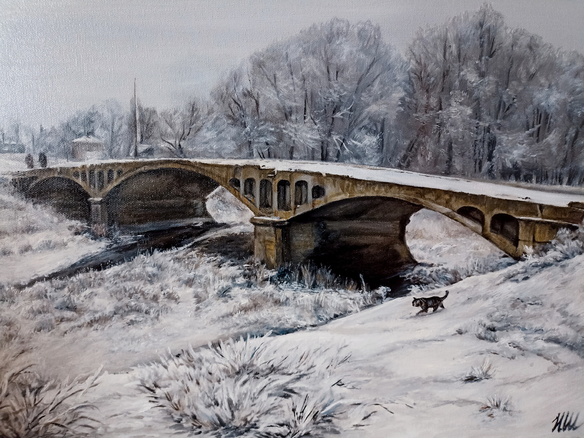 "Непризнанная ценность", Н. Швецова, масло/холст, 40*50см