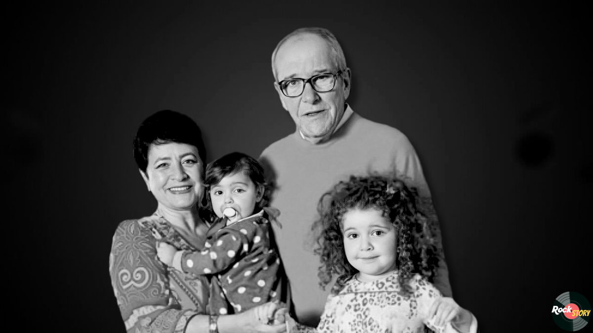 На фотографии: Эммануил Виторган и его семья 