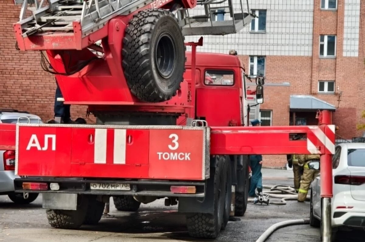    В Томской области за сутки произошло 5 пожаров