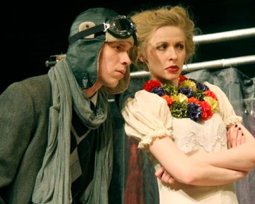 Юрий Борисов и Анна Шевчук в студенческие годы