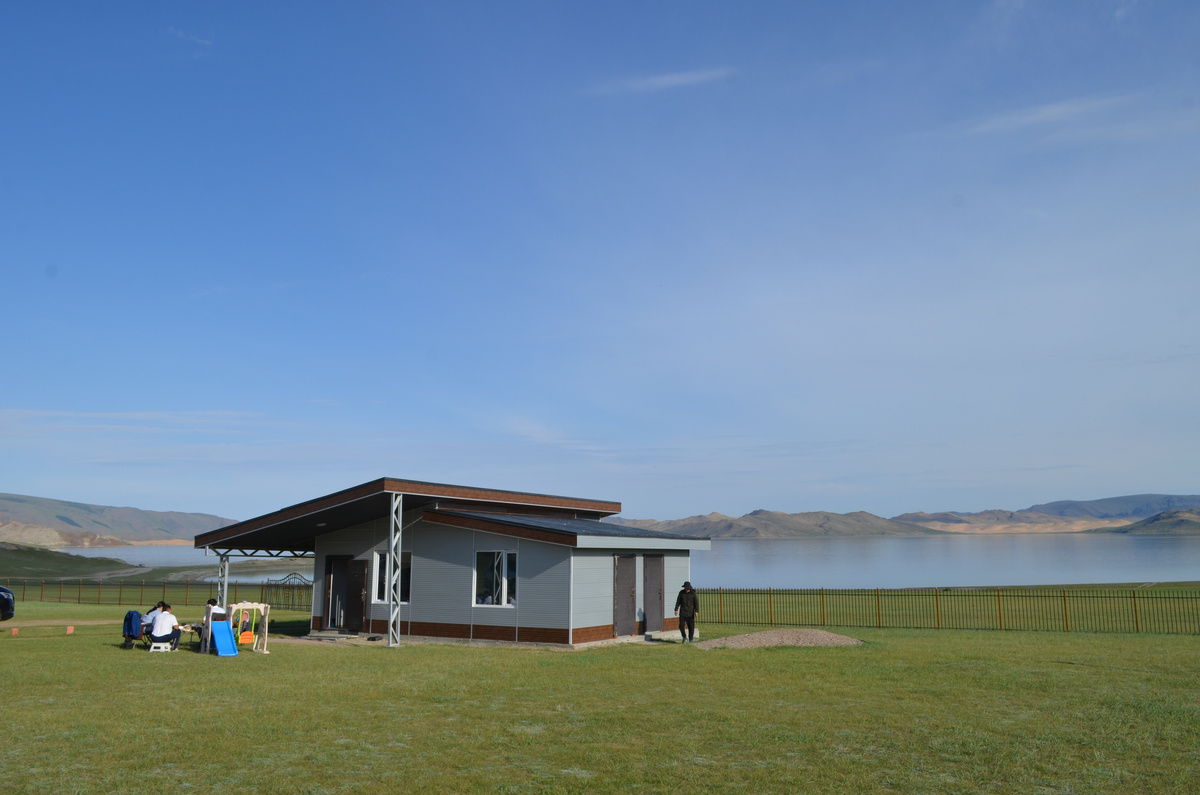 озеро Хар-Нуур Самый ближний домик к озеру