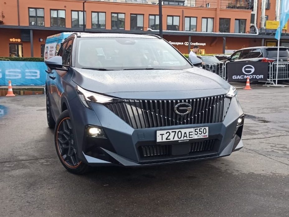 GAC GS3 на официальной презентации в России.