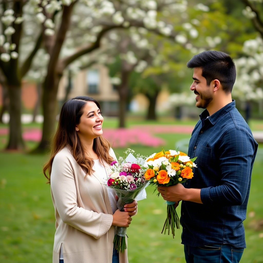 Рисунок qwen.ai/ Цветы остаются самым популярным подарком на 8 Марта