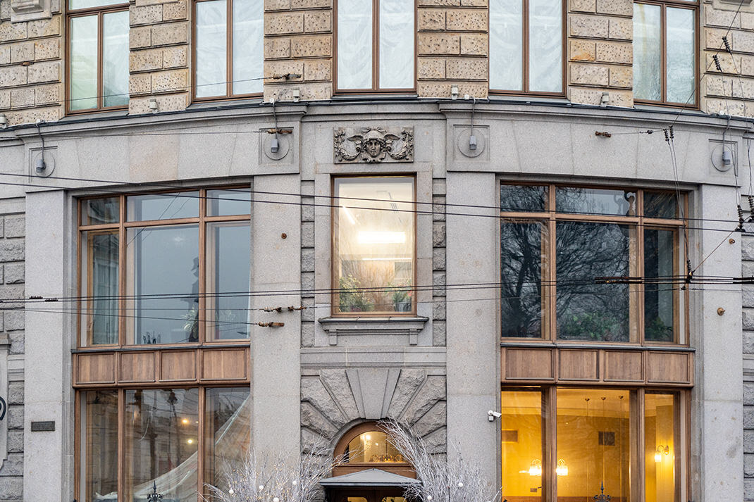 Детали фасада здания