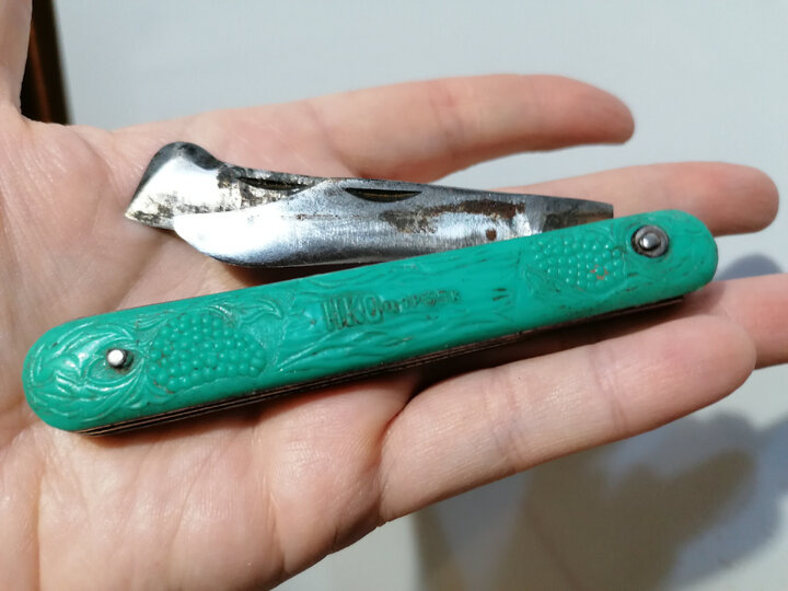 Мой прививочный нож. Фото автора @Маша Генералова