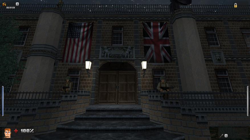 Штаб сил антигитлеровской коалиции. Не смотрите на флаги, в здании полно представителей других национальности. Даже немцев-антифашистов.