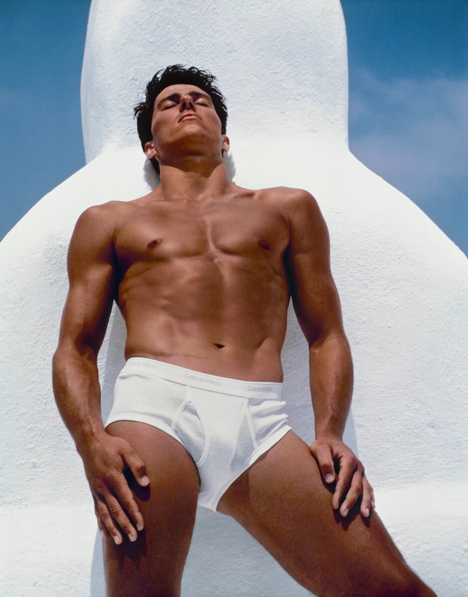 1982 Tom Hintnaus for Calvin Klein advertisement