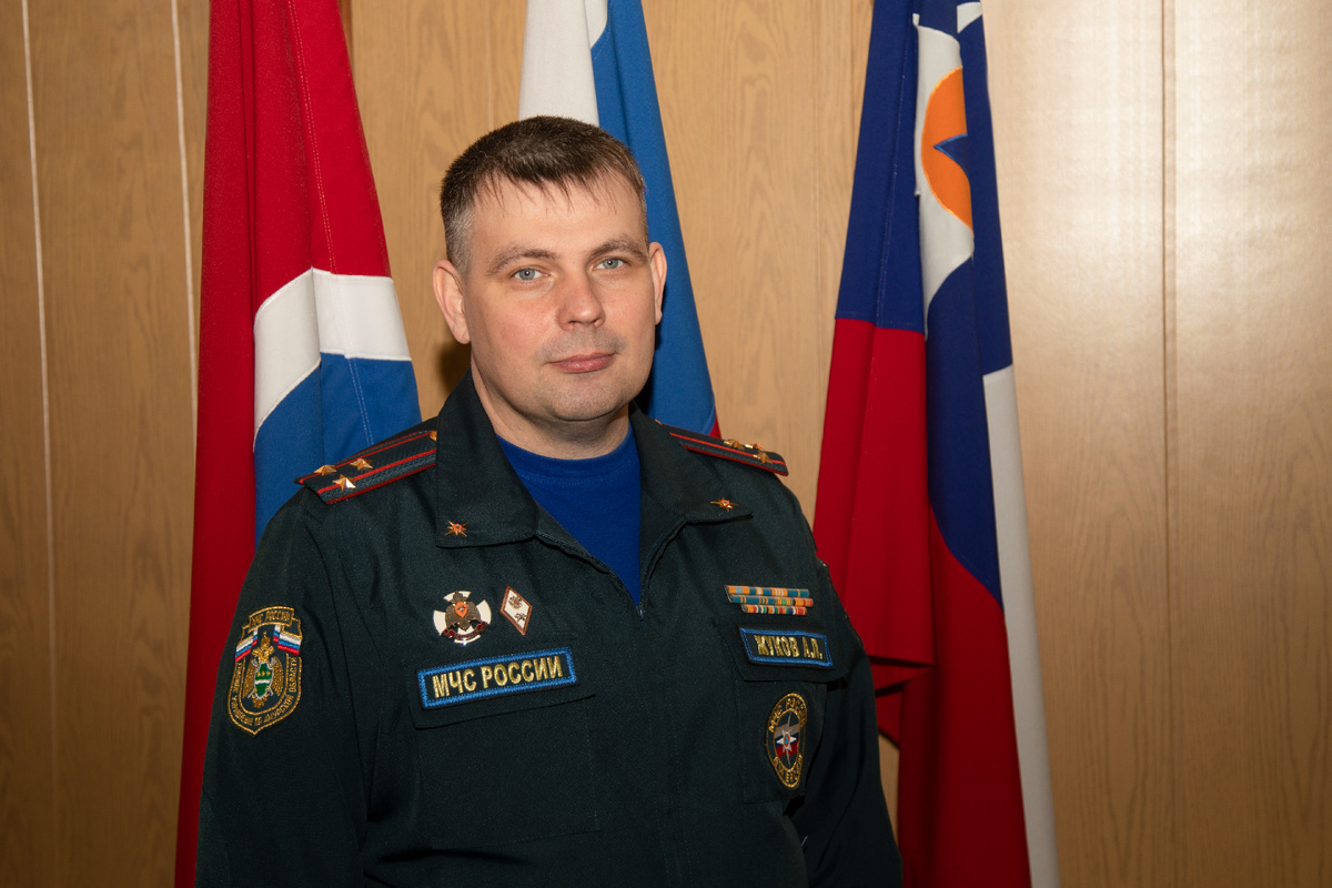 Алексей Леонидович Жуков, начальник центра управления в кризисных ситуациях Главного управления МЧС России по Амурской области