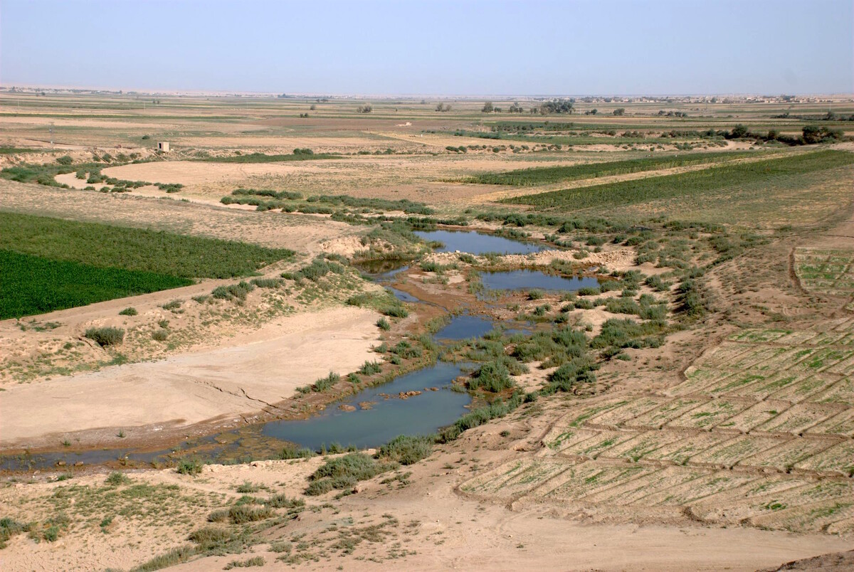 Khabur river, Syria, near Tell Sheikh Hamad
