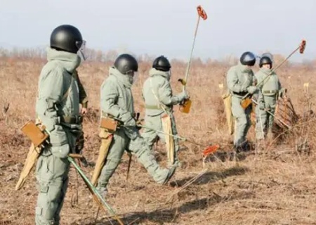    На очищение Донбасса и Новороссии от мин потребуются десятки лет