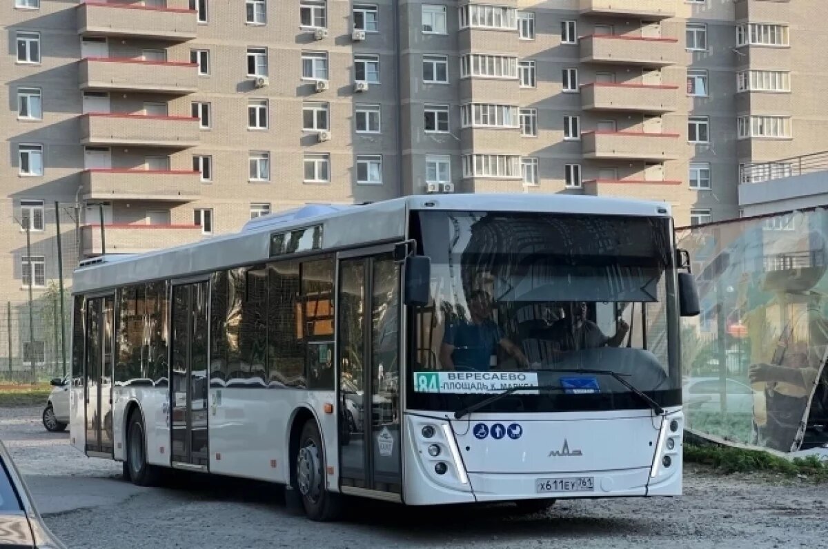    В Ростове изменят схему автобуса № 84