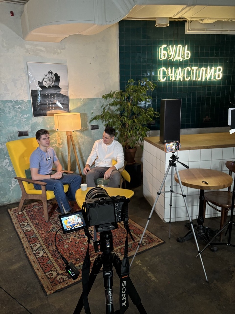 Запись интервью бренд менеджера Alpinebike и представителя магазина desporte