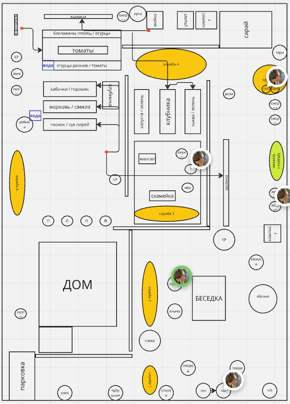 Участок шесть соток, на нем стоит небольшой двухэтажный дом 55 кв.м.