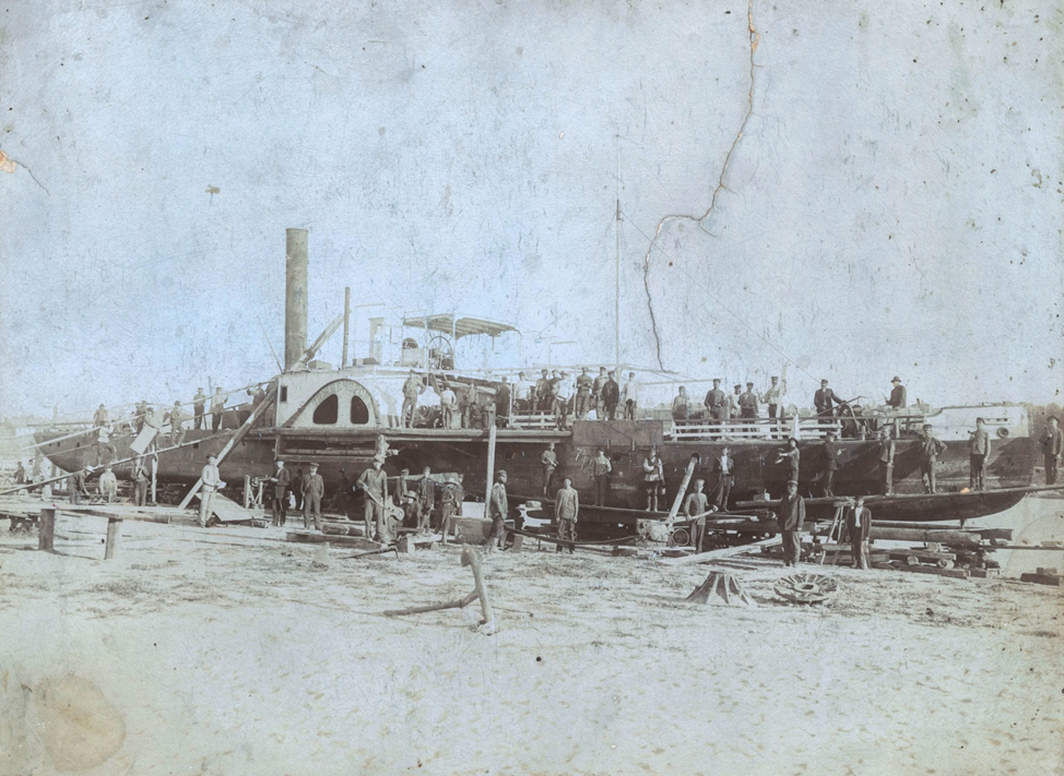 Пароход «Нижнечирск». Верфь Пастухова Д. А. Фото из открытых источников.