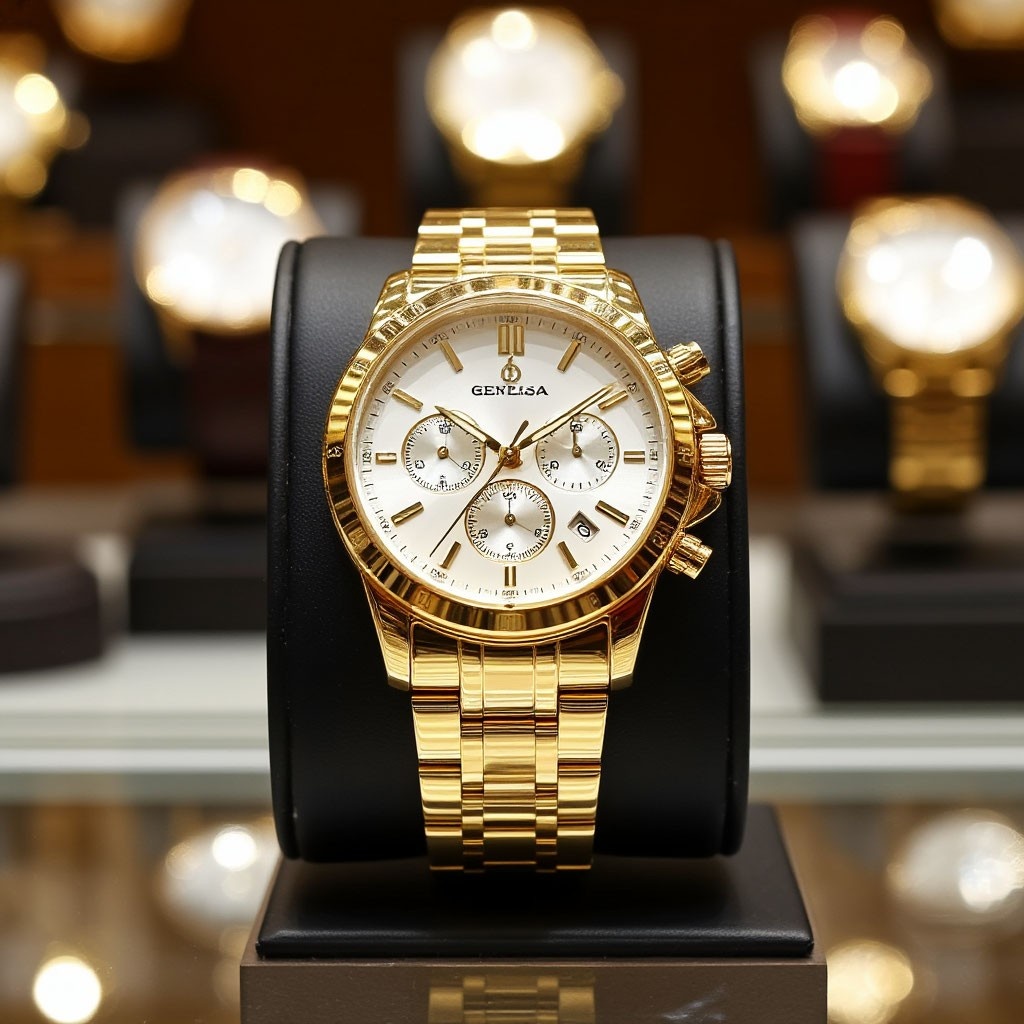 Часы на витрине