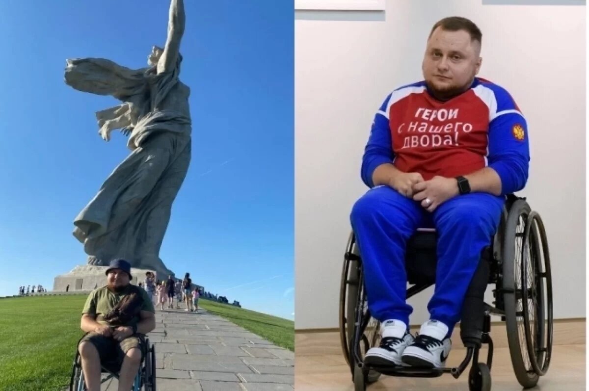    Новосибирец на инвалидной коляске водит машину и занимается спортом