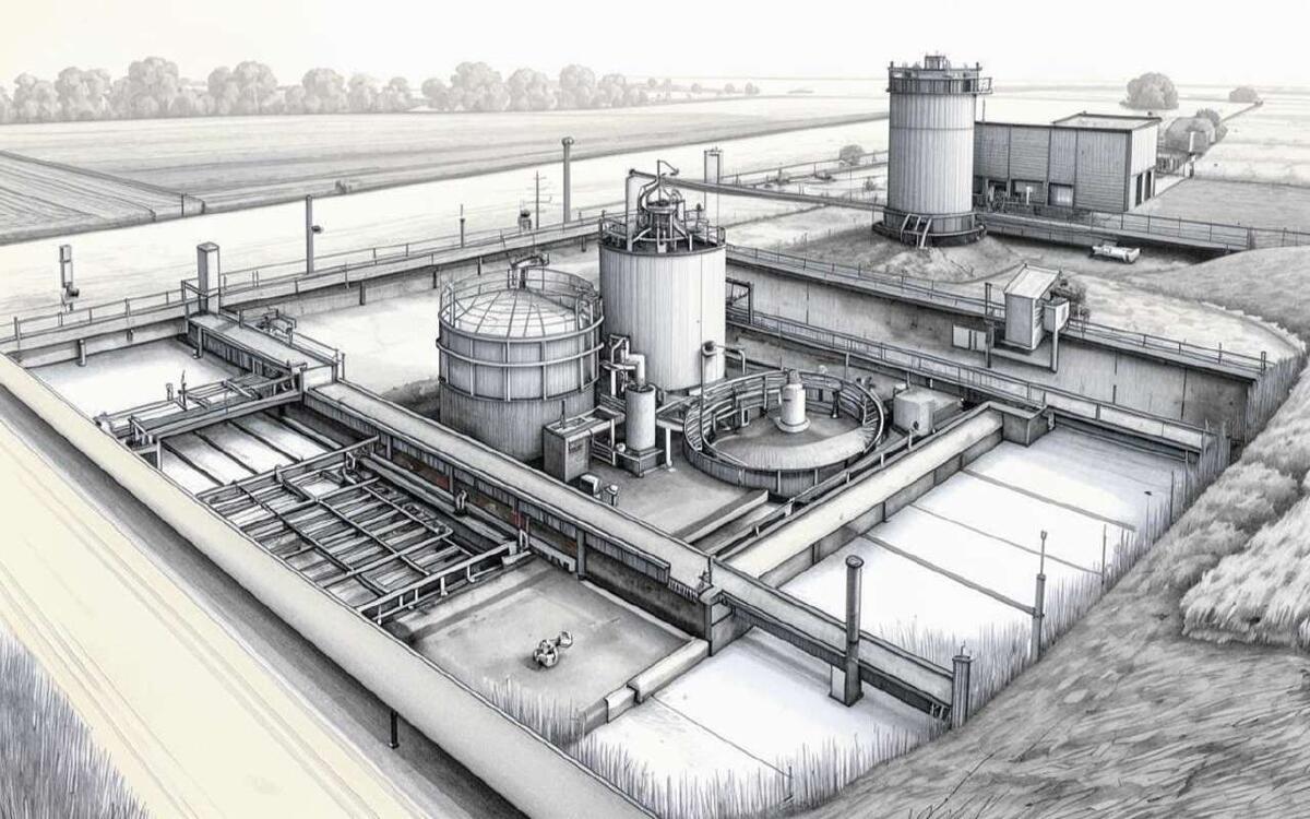    Опытный подрядчик построит очистные сооружения в липецком Чаплыгине за 1 млрд рублей Иллюстрация: нейросеть «Кандинский»