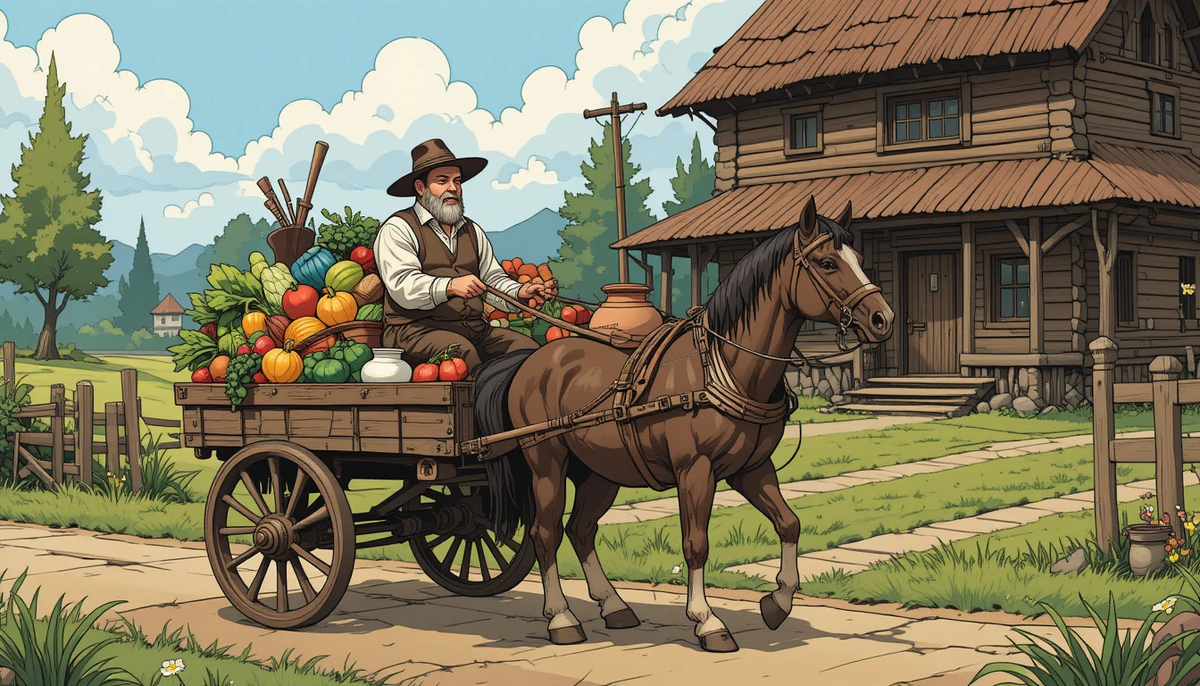 В России крестьяне вынуждены были платить барину оброк – ежегодный налог в виде денег или продуктов.