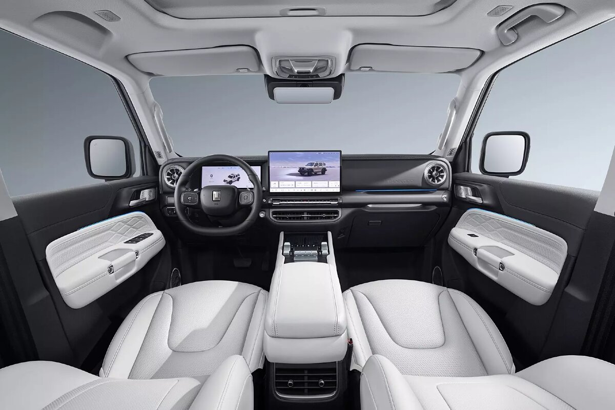    Салон обновленного Tank 300   
Tank