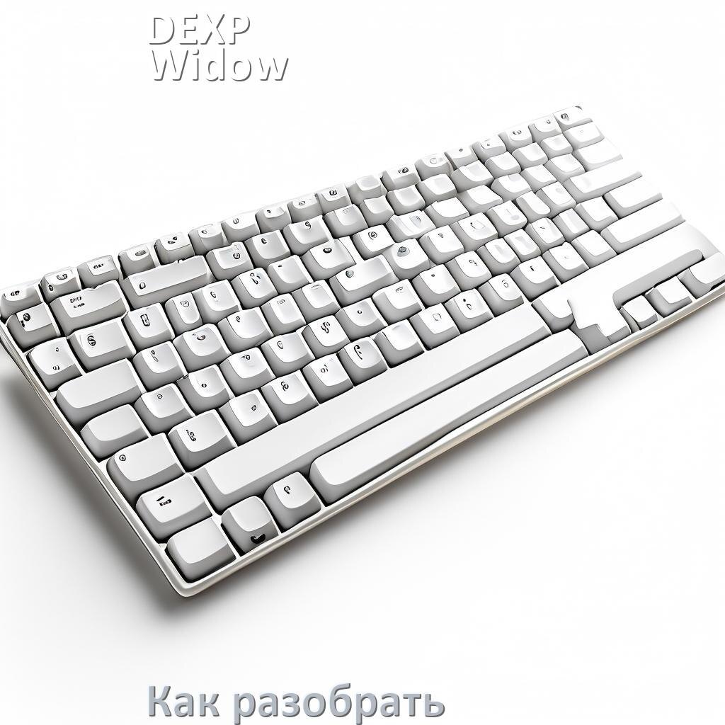 
Как разобрать клавиатуру DEXP Widow PRO и почистить