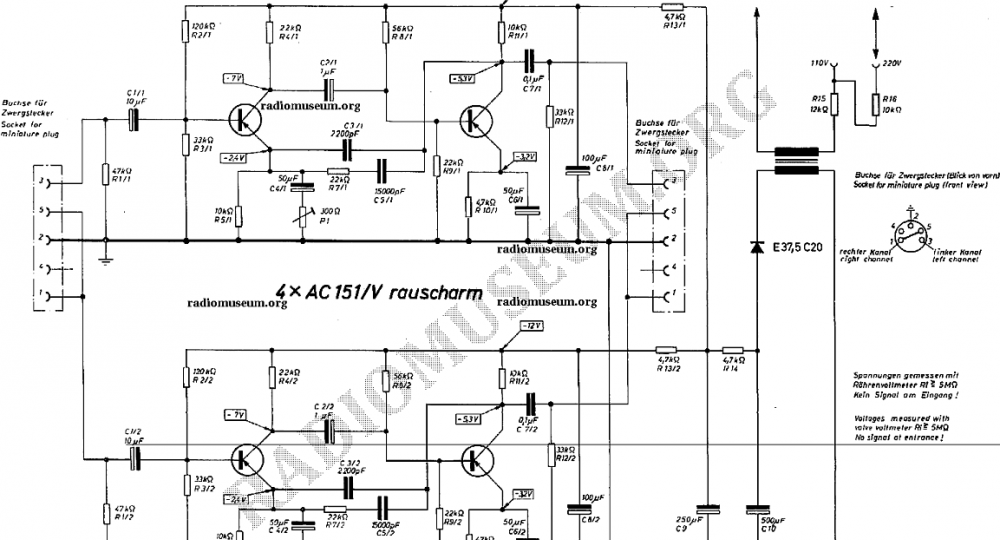 Фонокорректор DUAL TVV-43