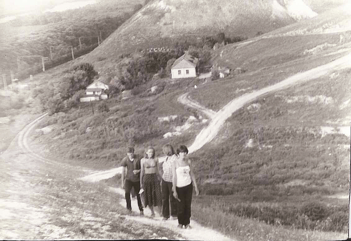 По дороге в Малые Дивы.