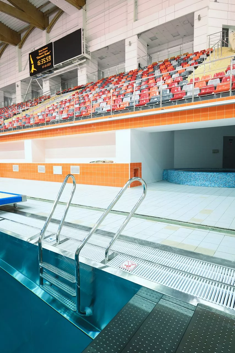 BWT провела реконструкцию бассейна в ЦВВС «Невская волна» в Санкт-Петербурге