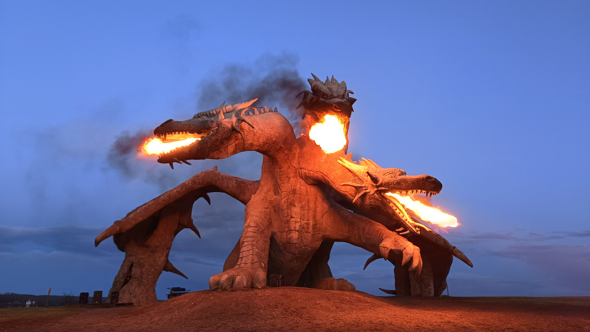 Главный экспонат - Змей Горыныч