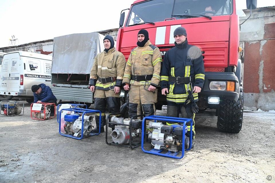    Смотр противопаводковой техники. Источник: barnaul.org