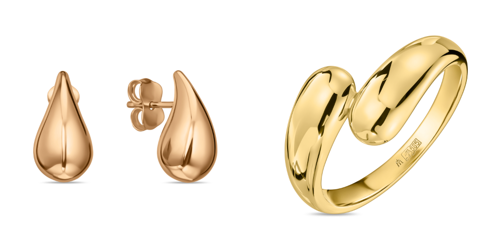 Украшения из коллекции Fashion Gold