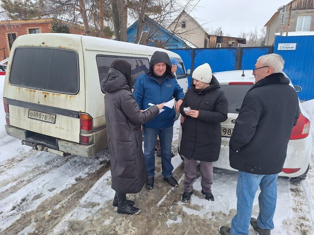    Жителям Оренбурга раздают памятки на случай, если их район снова затопит в период паводка