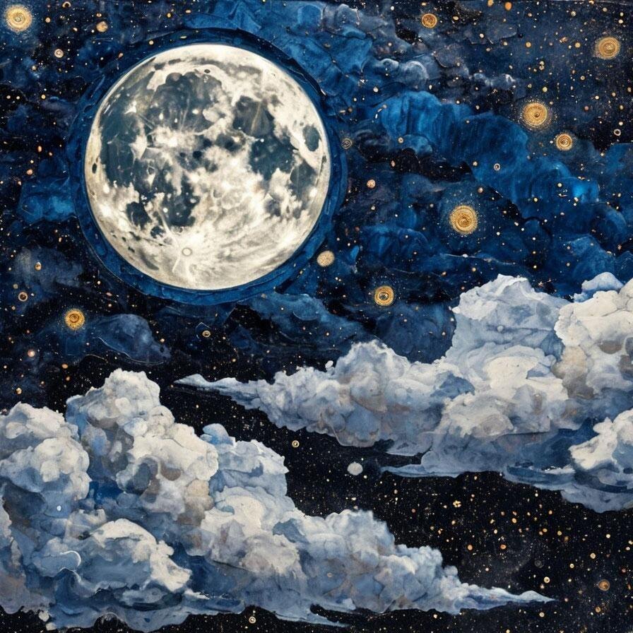 Луна - спутник Земли и наш проводник в мир эмоций.