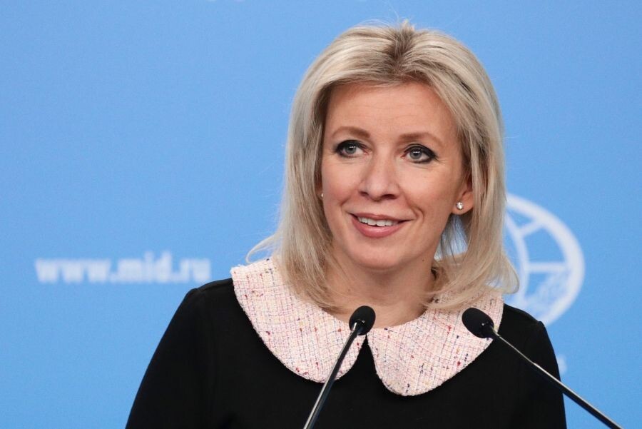    Официальный представитель МИД России Мария Захарова / Источник: © МИД РФ/РИА Новости