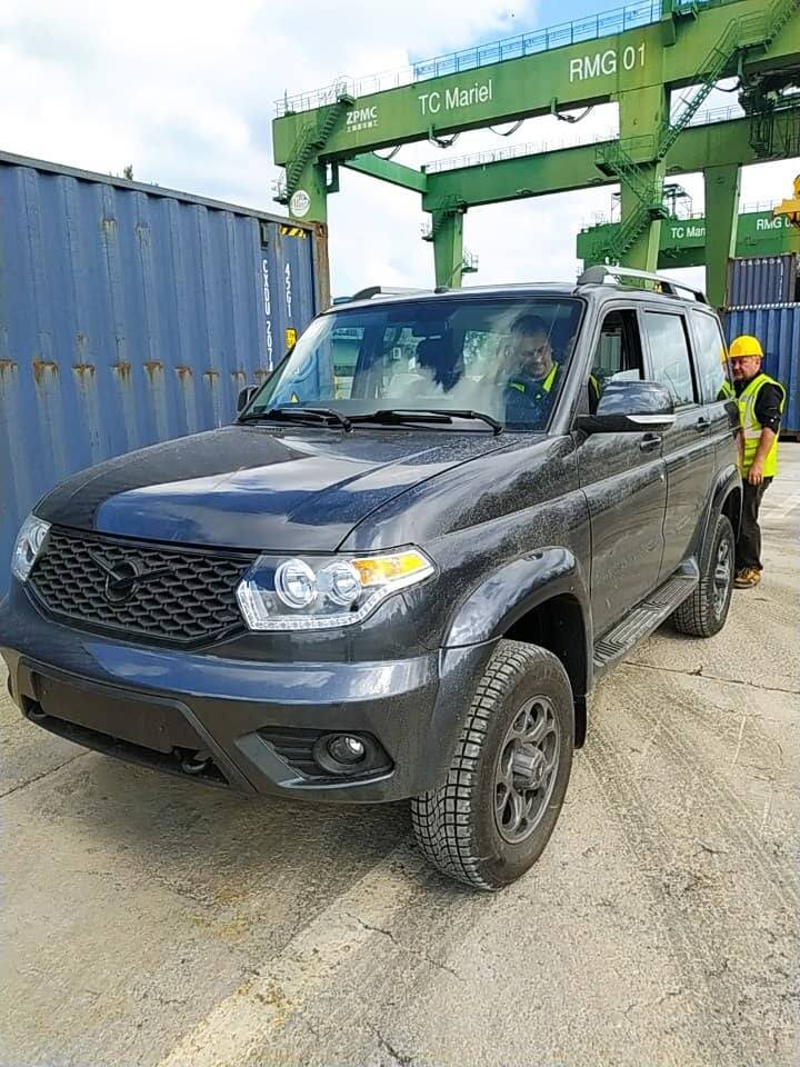 Первый УАЗ Патриот кубинской сборки.