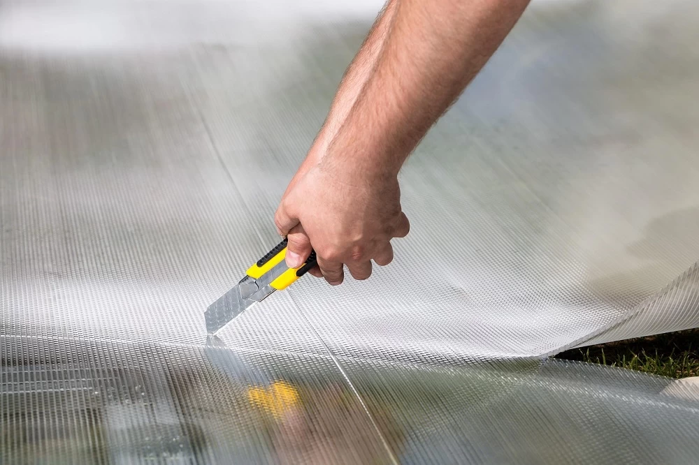 Поликарбонат пришел вовремя и работать с ним было интересно