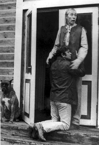 Финальная сцена в советском фильме Тарковского «Солярис» 