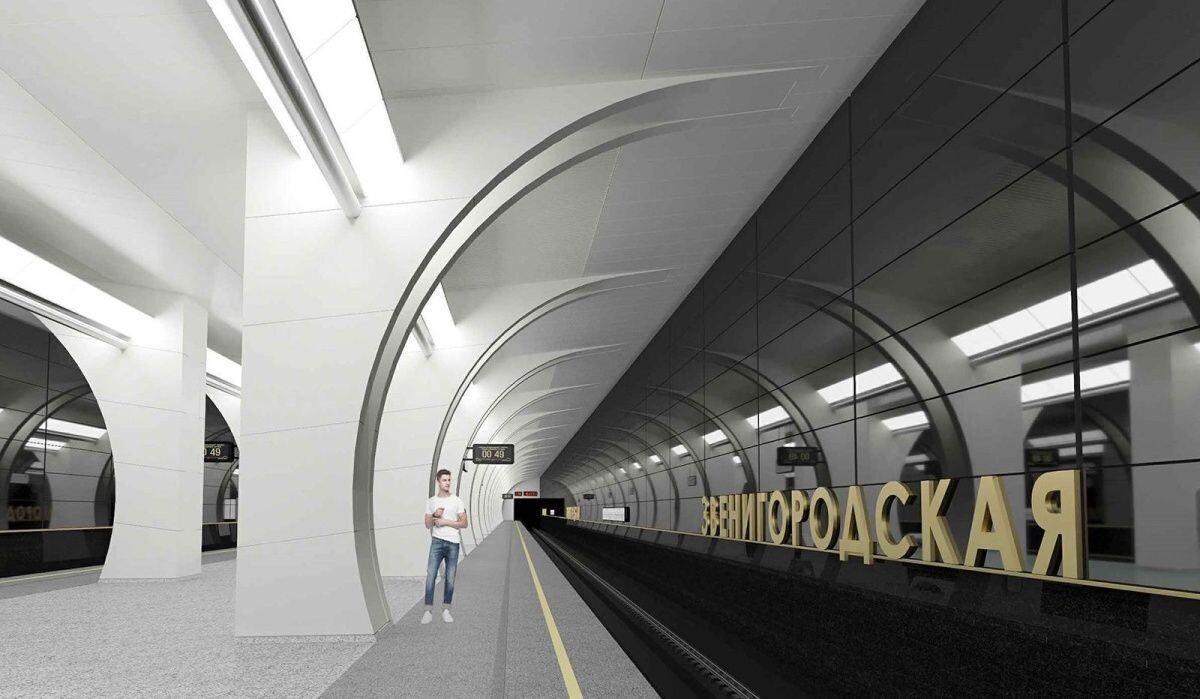     Станции метро «Звенигородская». Источник: mos.ru Автор фото: Пресс-служба Мэра и Правительства Москвы