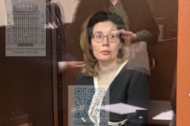    Янина в зале суда. Фото: Суды общей юрисдикции города Москвы/ Суды общей юрисдикции города Москвы